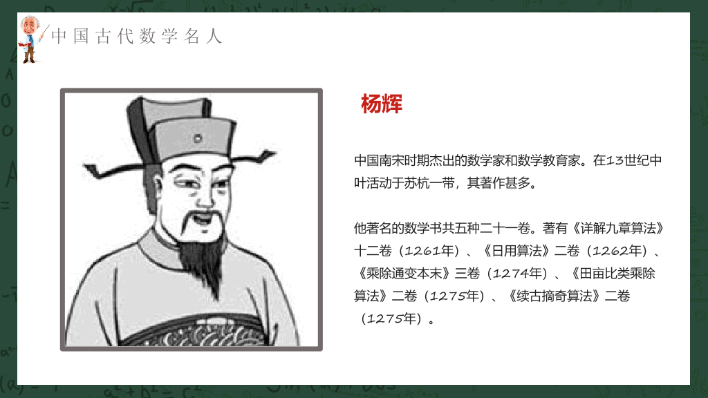170#数学名人介绍课件PPT