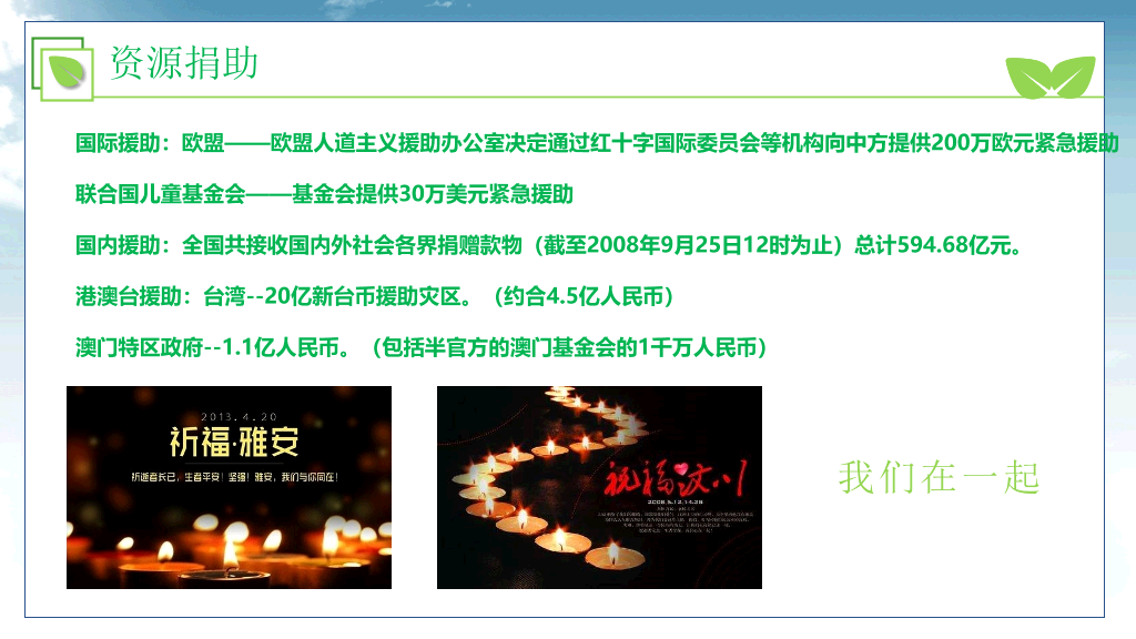 175#中小学抗震救灾主题班会PPT