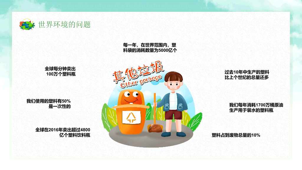 169#保护环境向污染宣战环保PPT模板