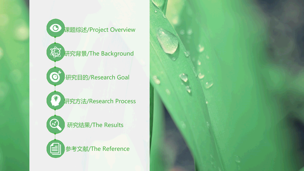 湖南农业大学本科毕业论文答辩和论文选题PPT