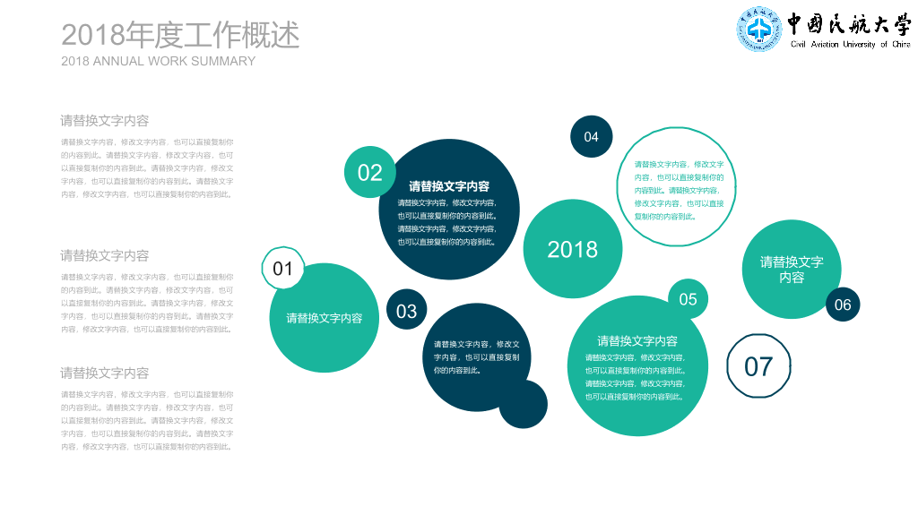中国民航大学本科毕业论文答辩和论文选题PPT