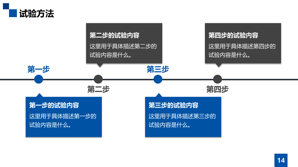 114#大气严谨学术汇报PPT模板