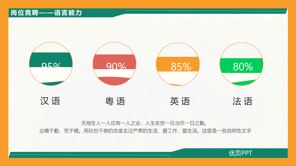 165#创意岗位竞聘述职PPT模板2