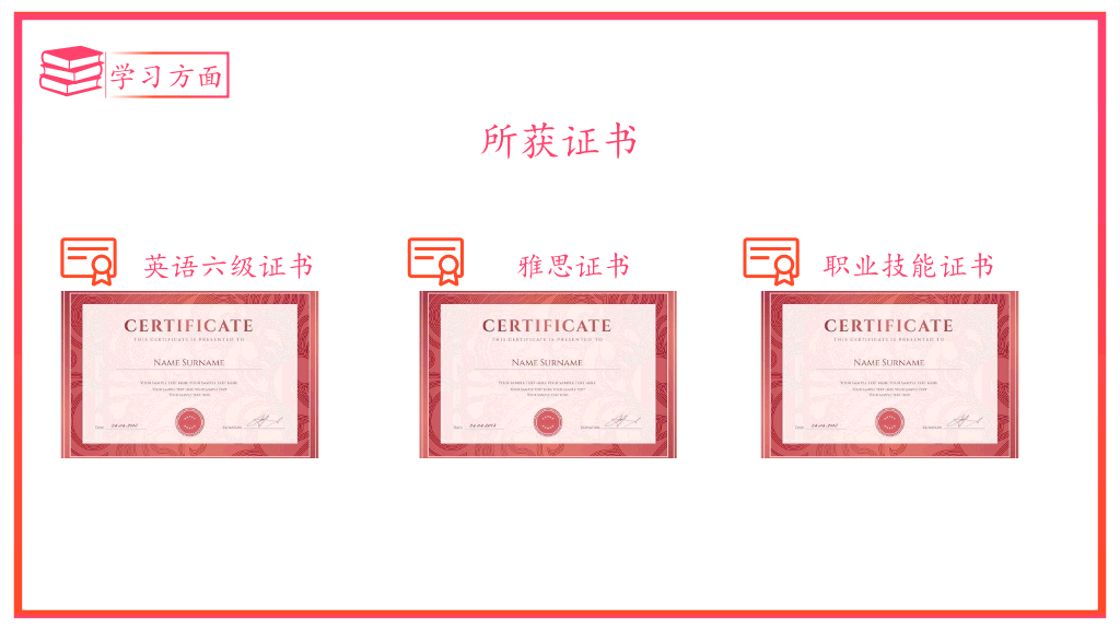 171#红色毕业答辩奖学金评选PPT