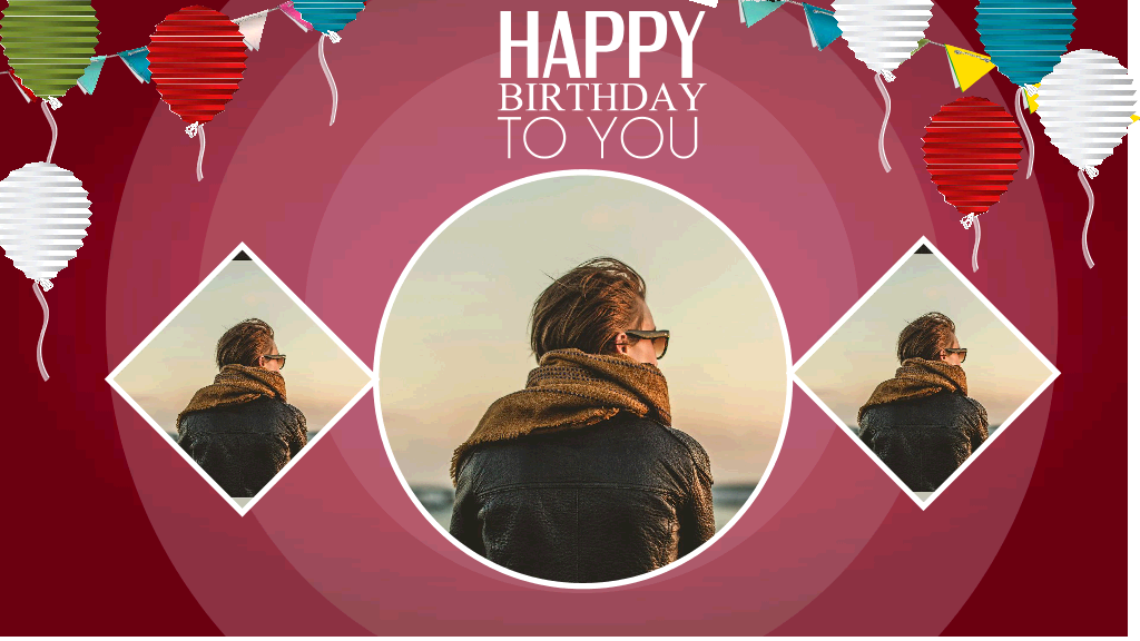 181#happy birthday生日快乐PPT模板