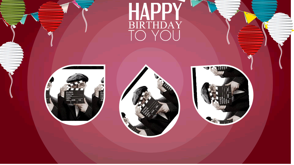 181#happy birthday生日快乐PPT模板