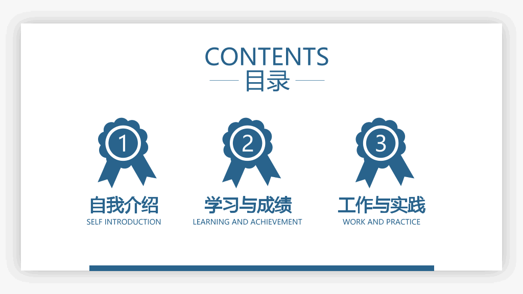 171#大学奖学金申请答辩PPT