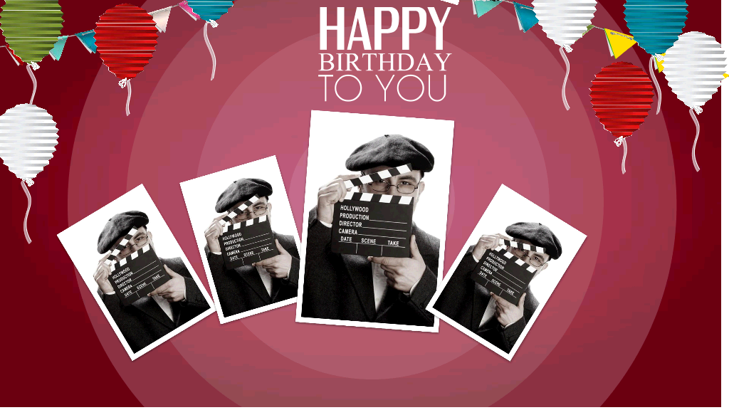181#happy birthday生日快乐PPT模板