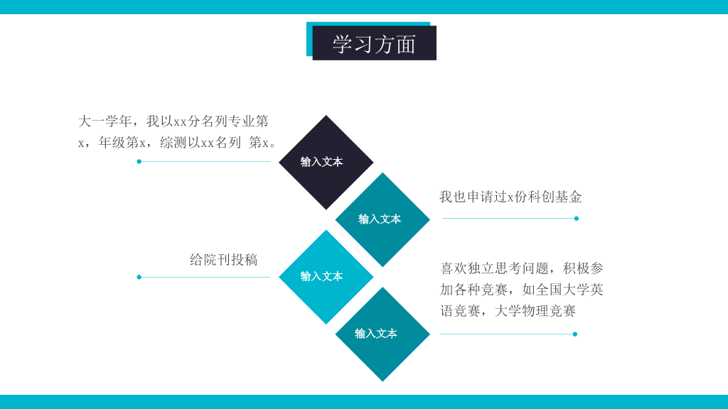 171#大学国家奖学金申请答辩PPT4