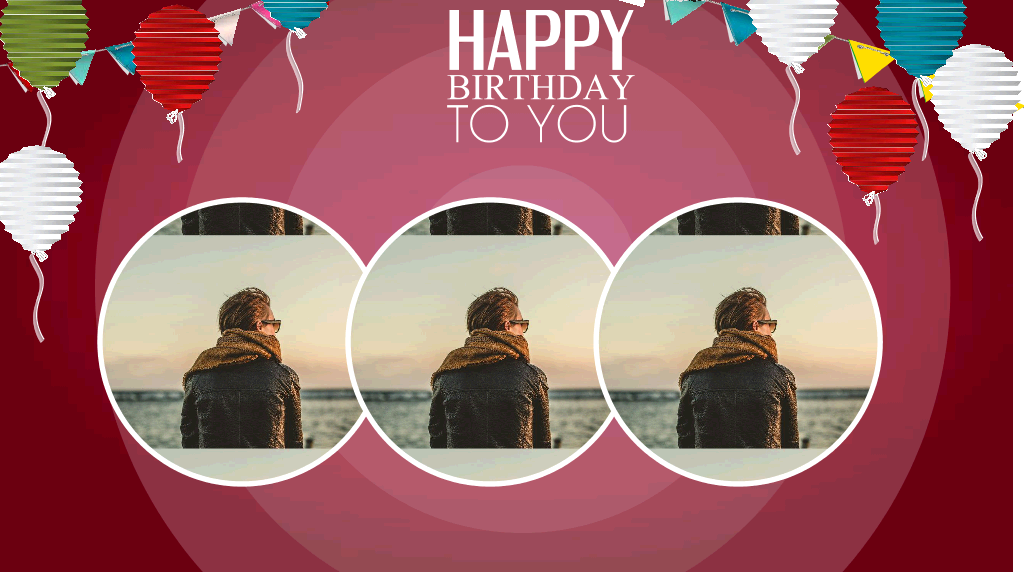 181#happy birthday生日快乐PPT模板