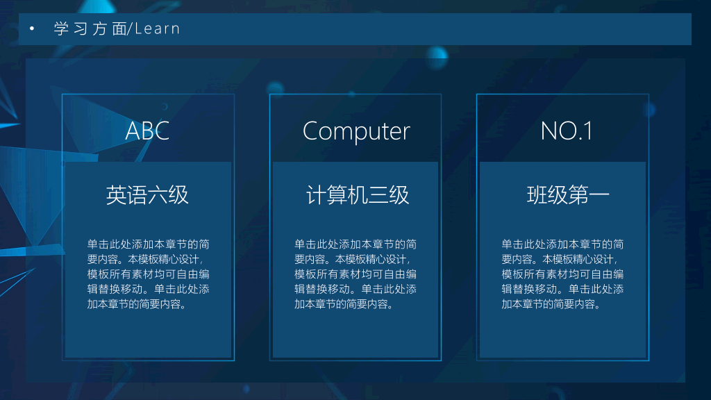171#奖学金申请答辩PPT4