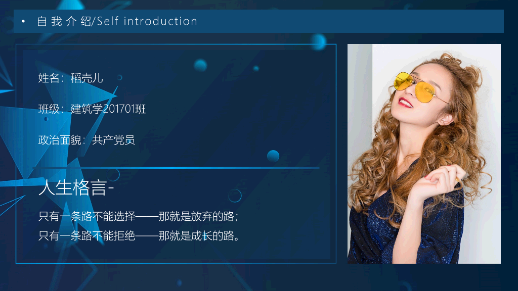 171#奖学金申请答辩PPT4