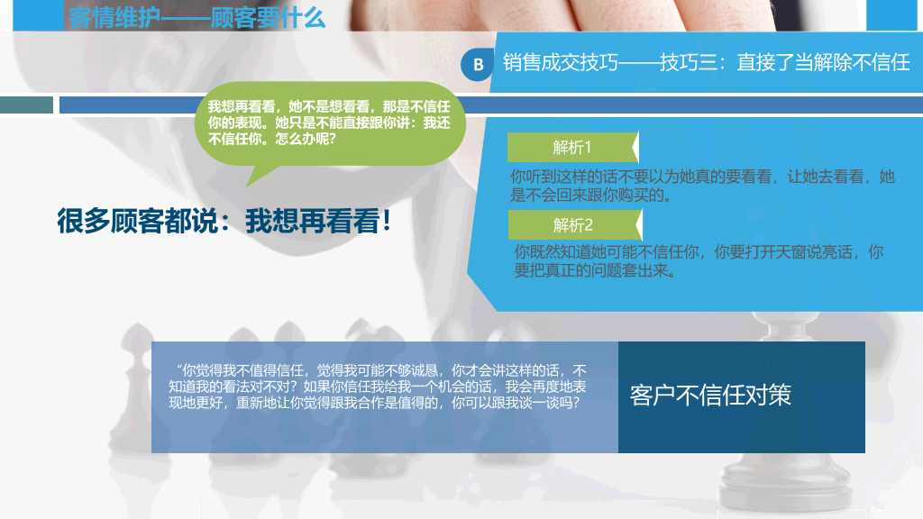 178#客服销售技巧培训PPT模板