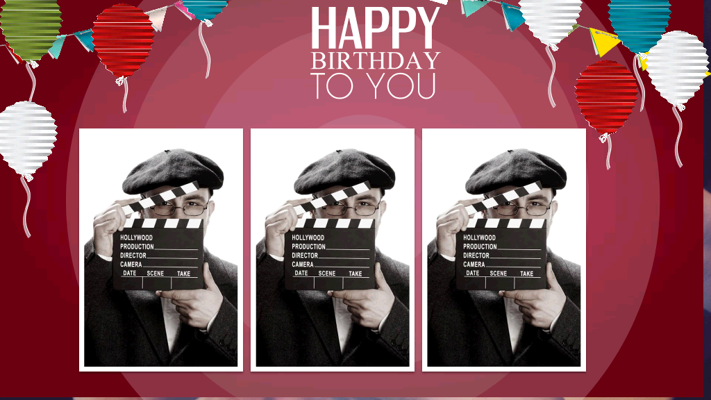 181#happy birthday生日快乐PPT模板