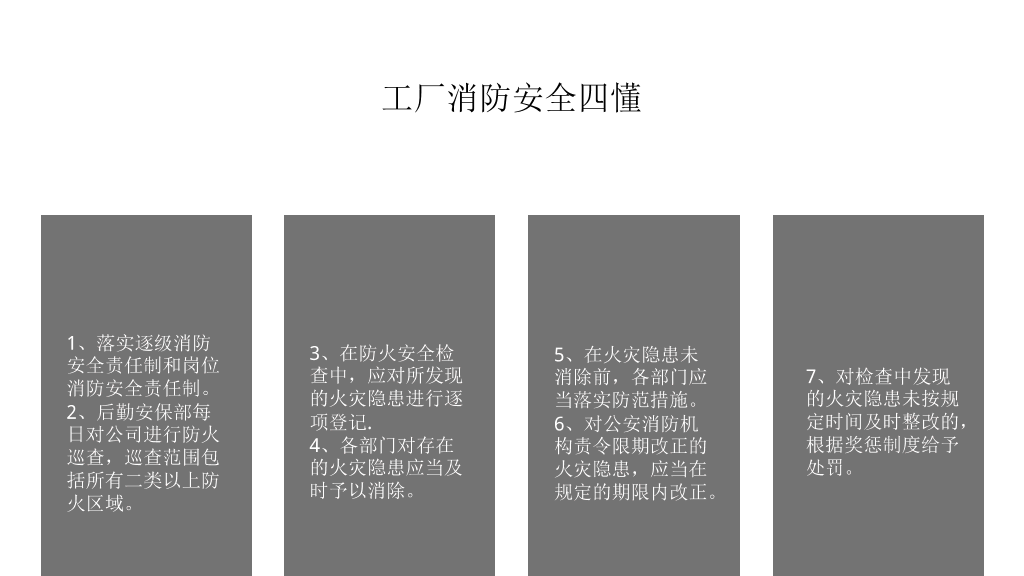 175#工厂消防安全知识培训PPT