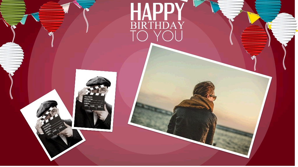 181#happy birthday生日快乐PPT模板