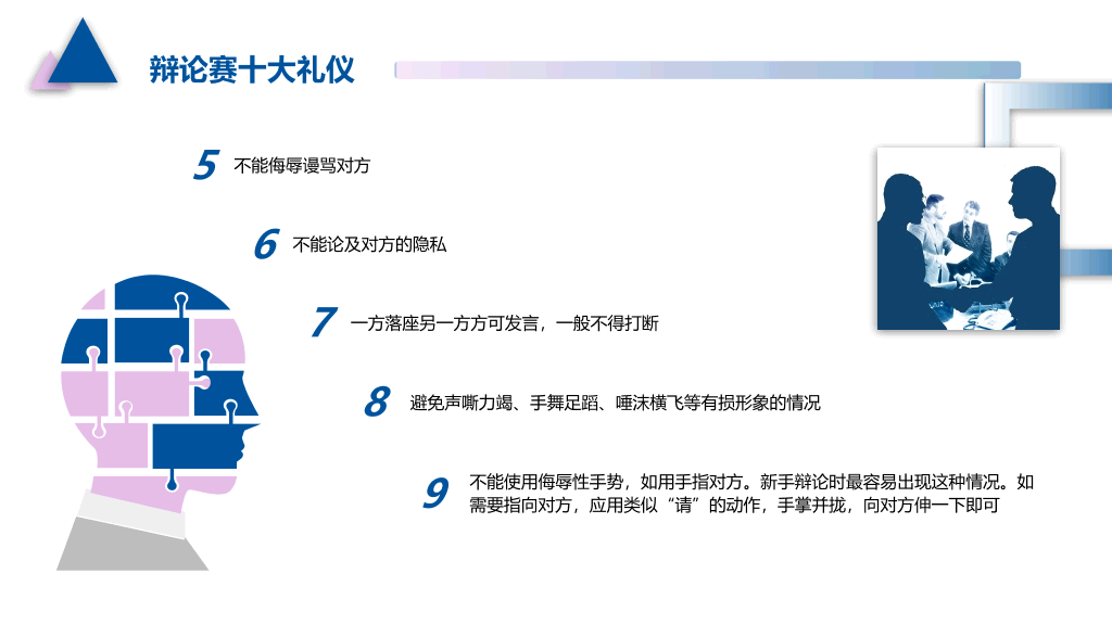 166#辩论赛基础技巧培训PPT