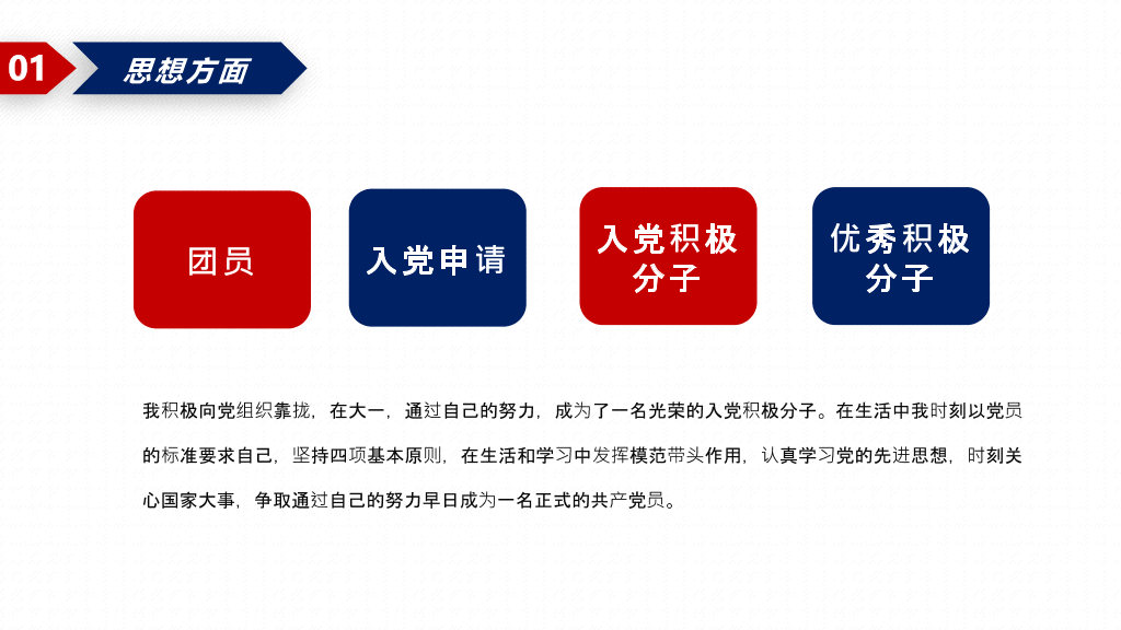 171#红色奖学金申请答辩PPT