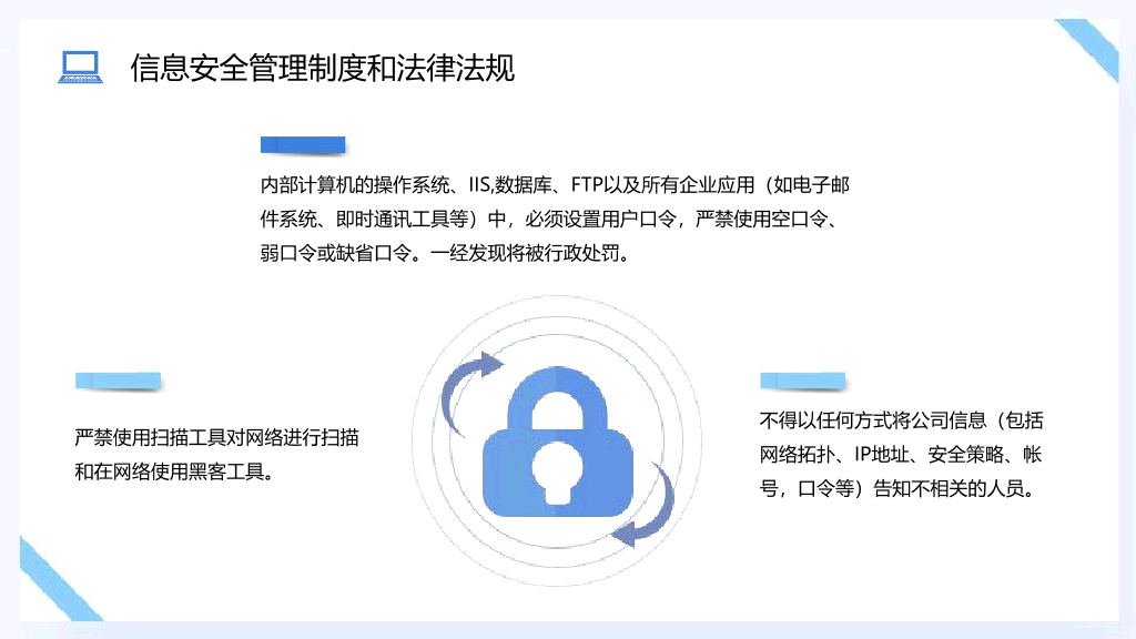 175#公司新员工网络信息安全意识培训PPT