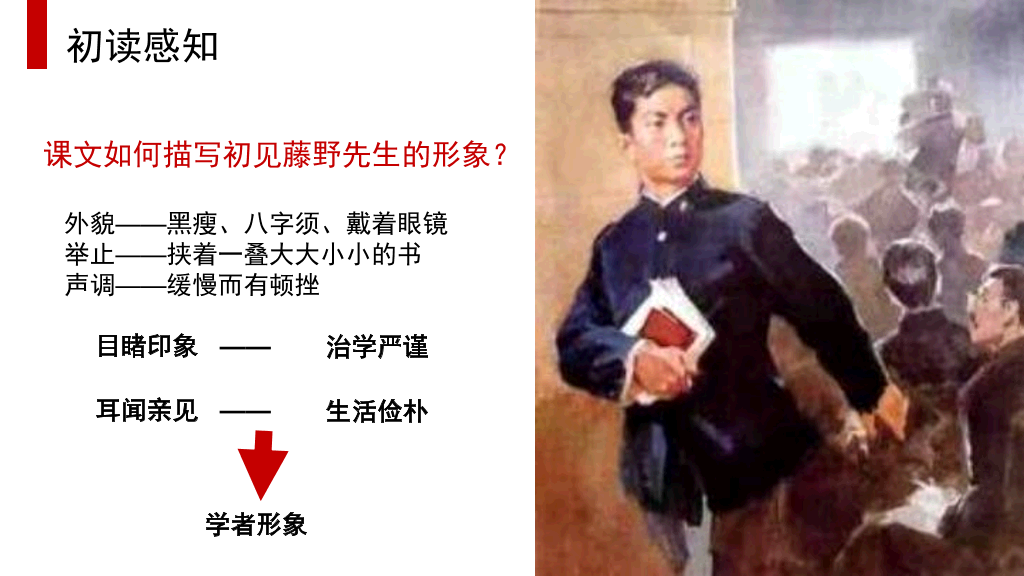170#红色藤野先生课件