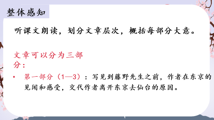 170#藤野先生PPT教学课件