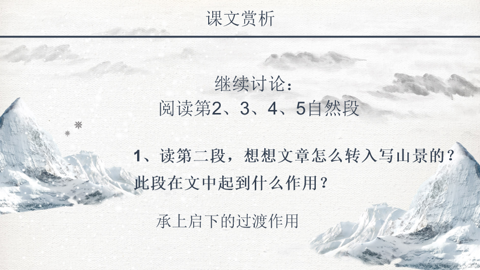 170#济南的冬天PPT模板