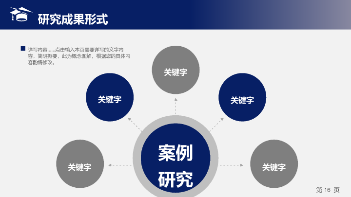 117#研究生文献汇报ppt模板
