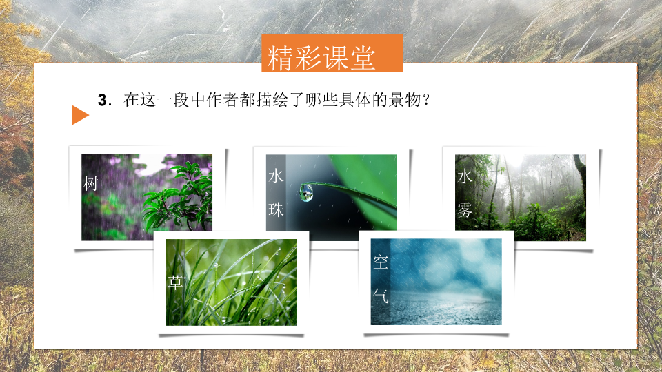 170#雨的四季PPT课件