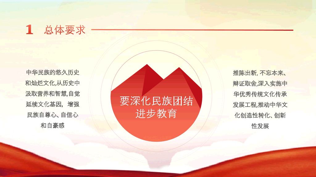 136#爱国主题教育PPT模板