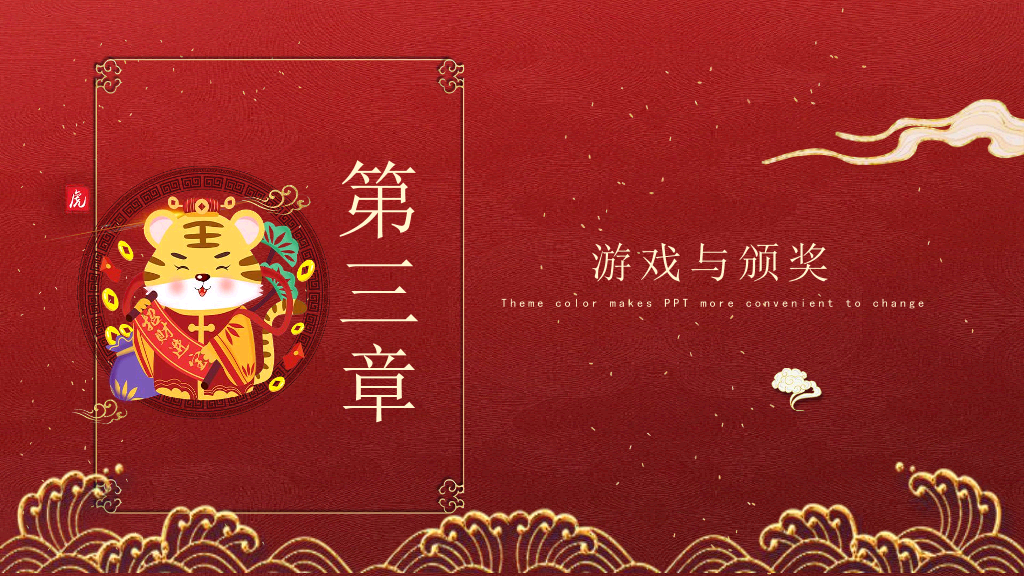 2022虎年大吉年会总结PPT
