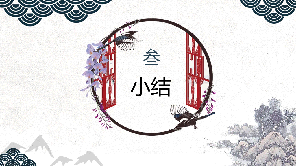 170#灰色中国风-孔乙己PPT课件