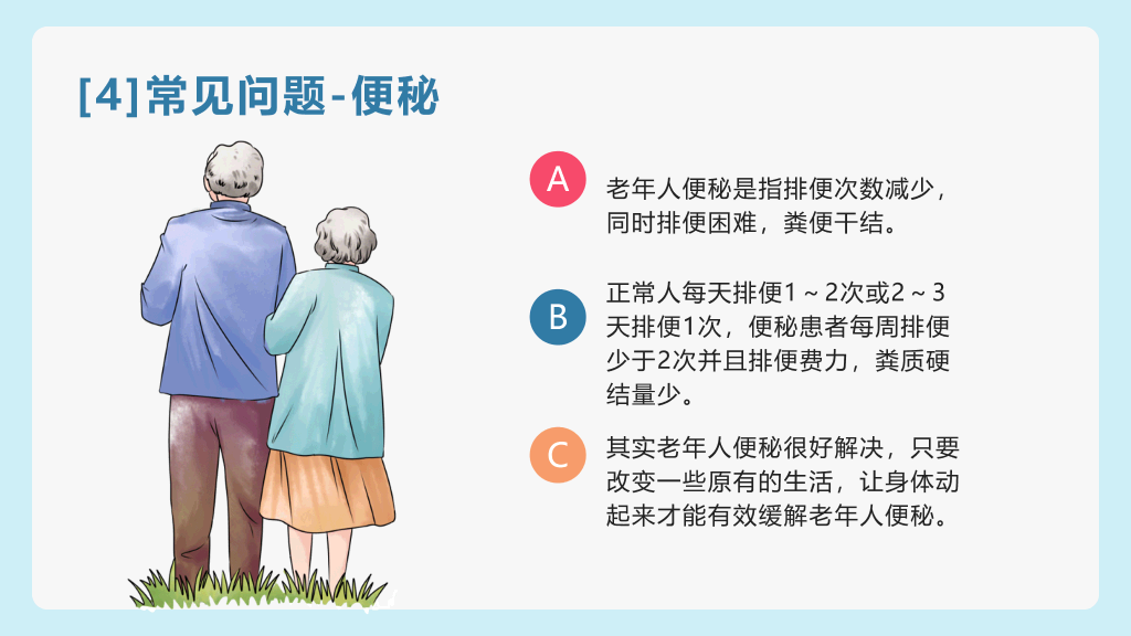老年人健康管理PPT模板