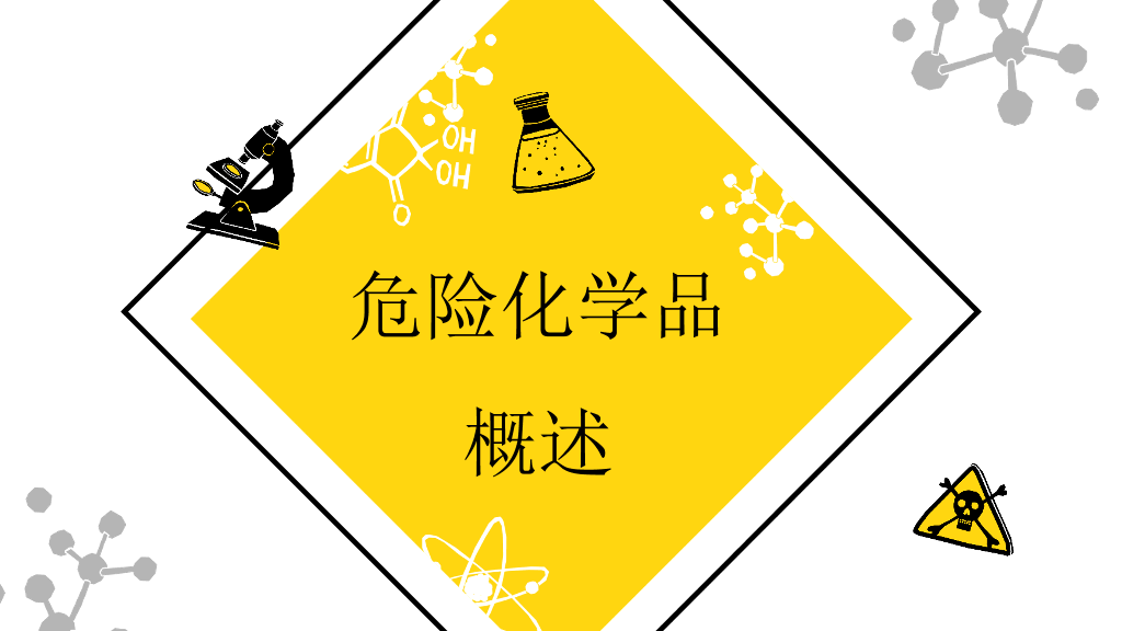 危化品安全管理培训PPT模板