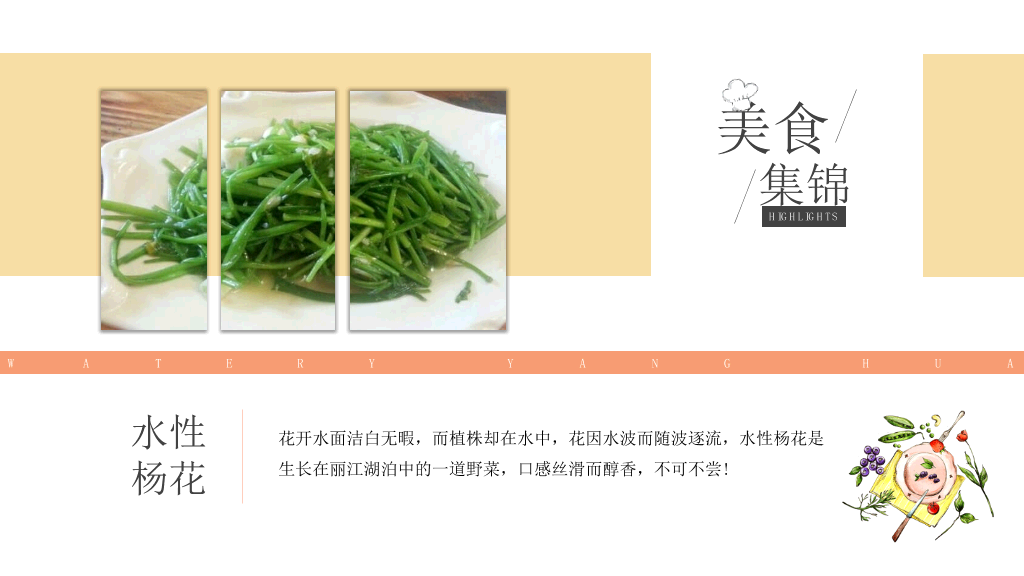 丽江旅游介绍宣传PPT模板