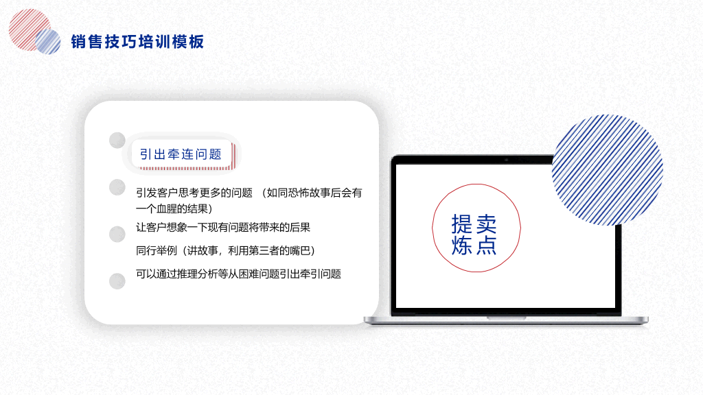 销售技巧话术培训PPT模板