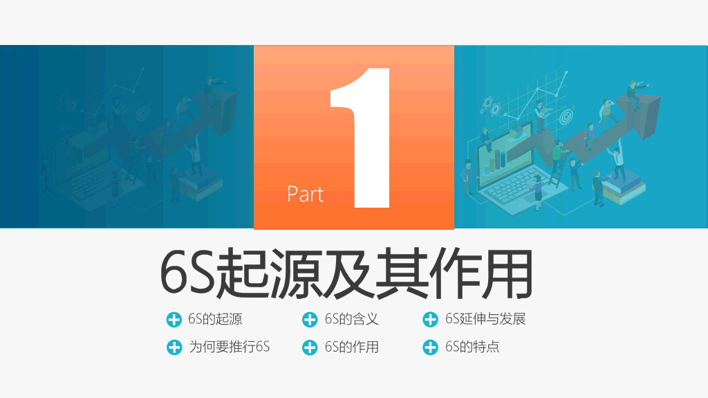 6S现场管理实施方法PPT模板