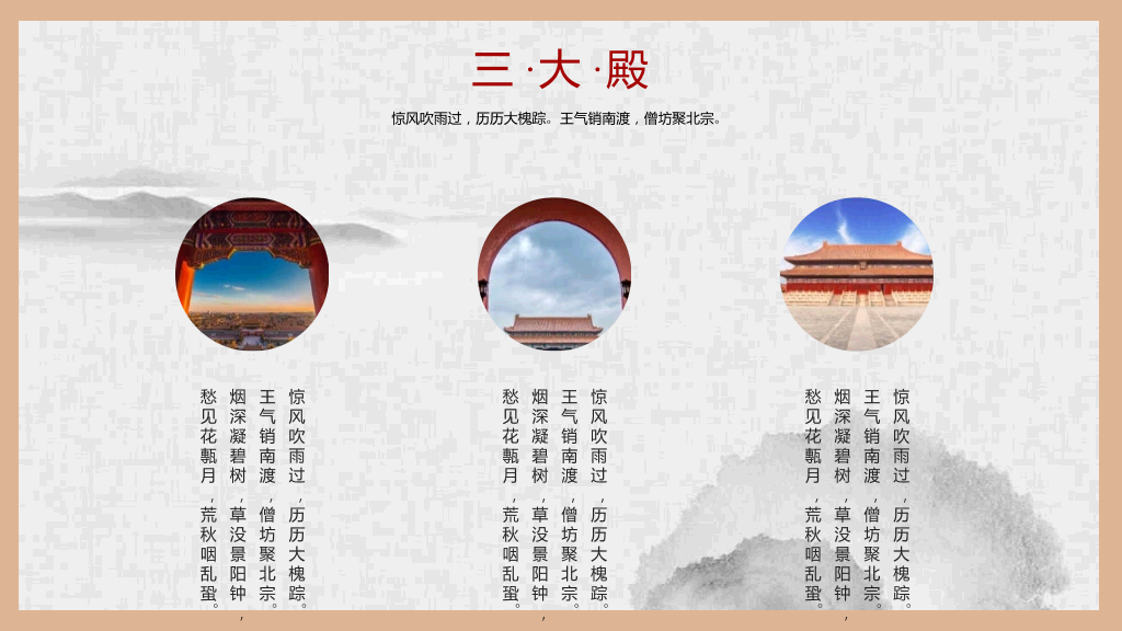 故宫建筑故宫介绍PPT模板