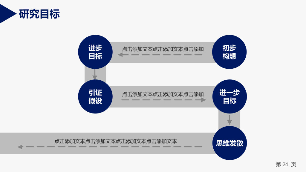 简约实用开题报告PPT模板