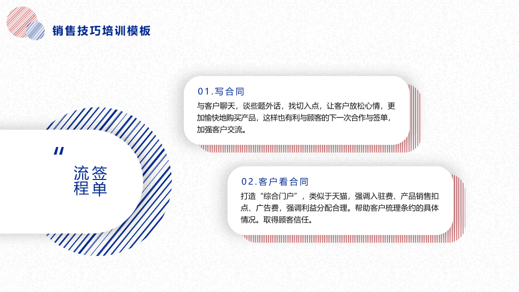 销售技巧话术培训PPT模板