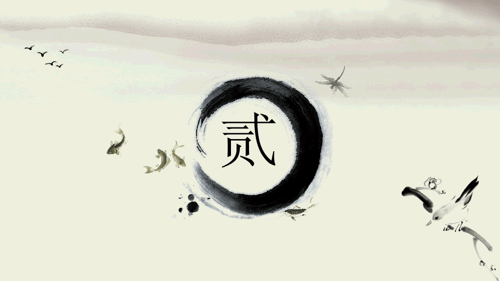 中国风毕业论文答辩PPT模板