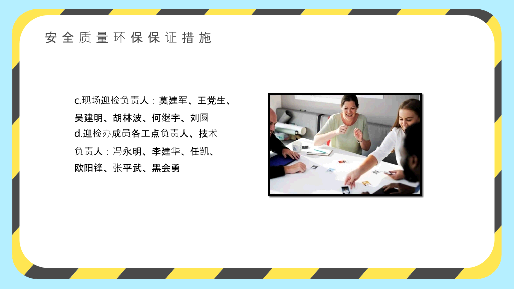 安全生产施工周例会PPT模板