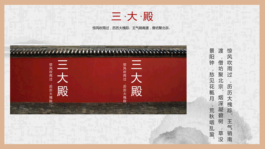 故宫建筑故宫介绍PPT模板