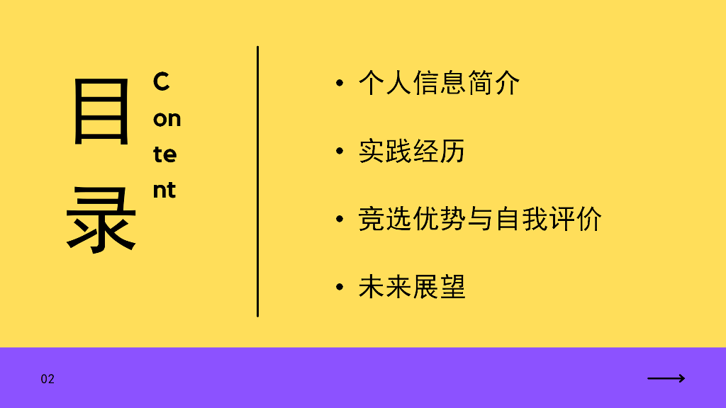 自我介绍PPT