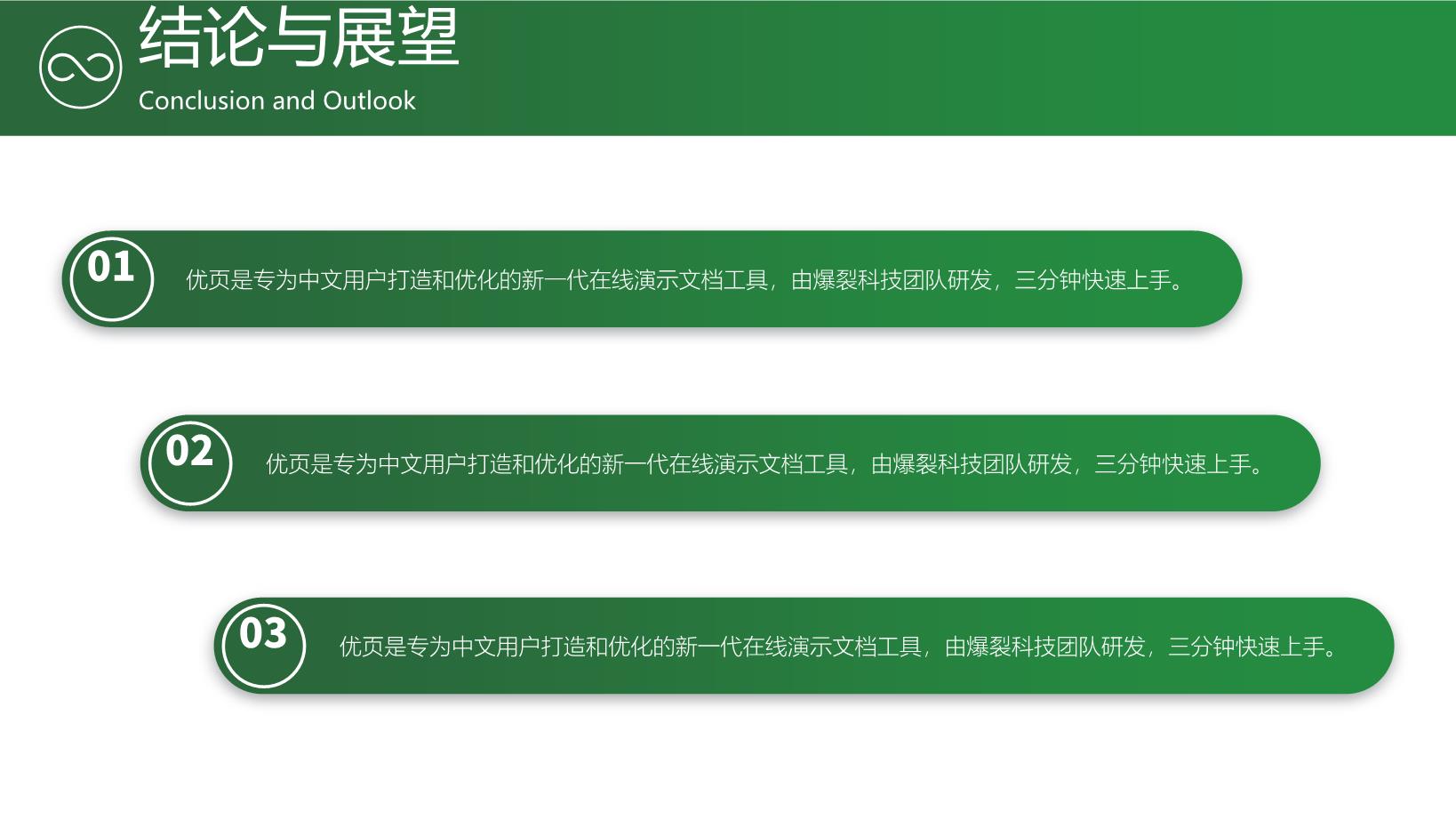 3#绿色#简约风#毕业论文答辩