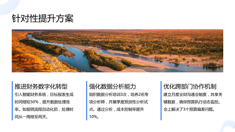 1#商务风#蓝色#2025财务述职报告