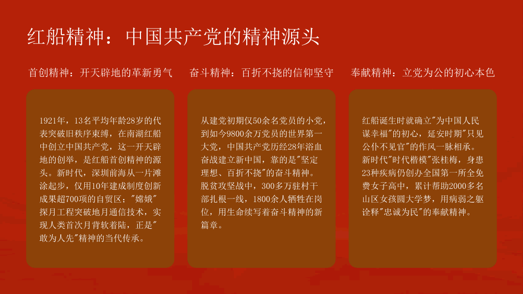 54#中国风#红色#微党课