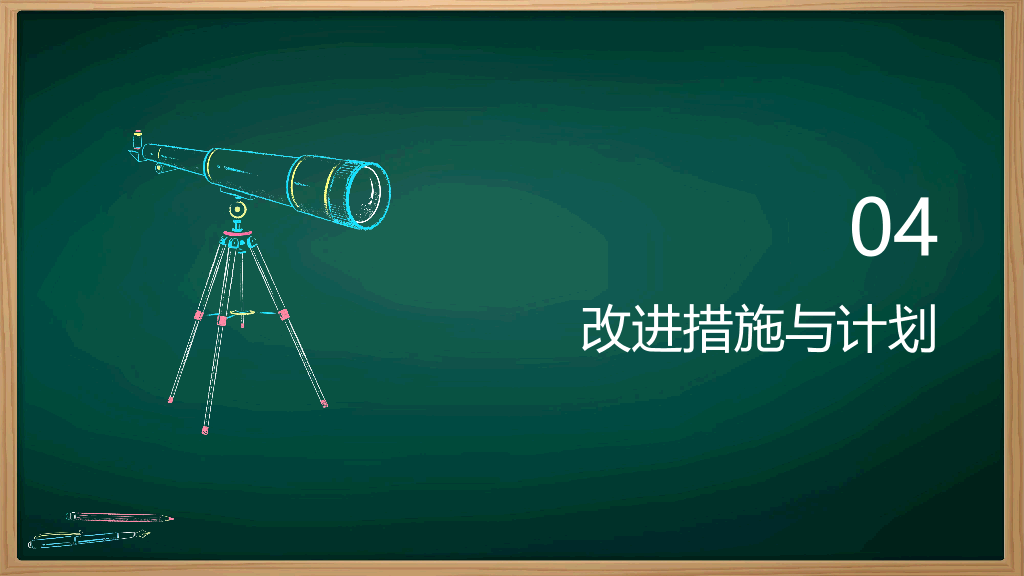 1#黑板风#绿色#2025班长述职报告