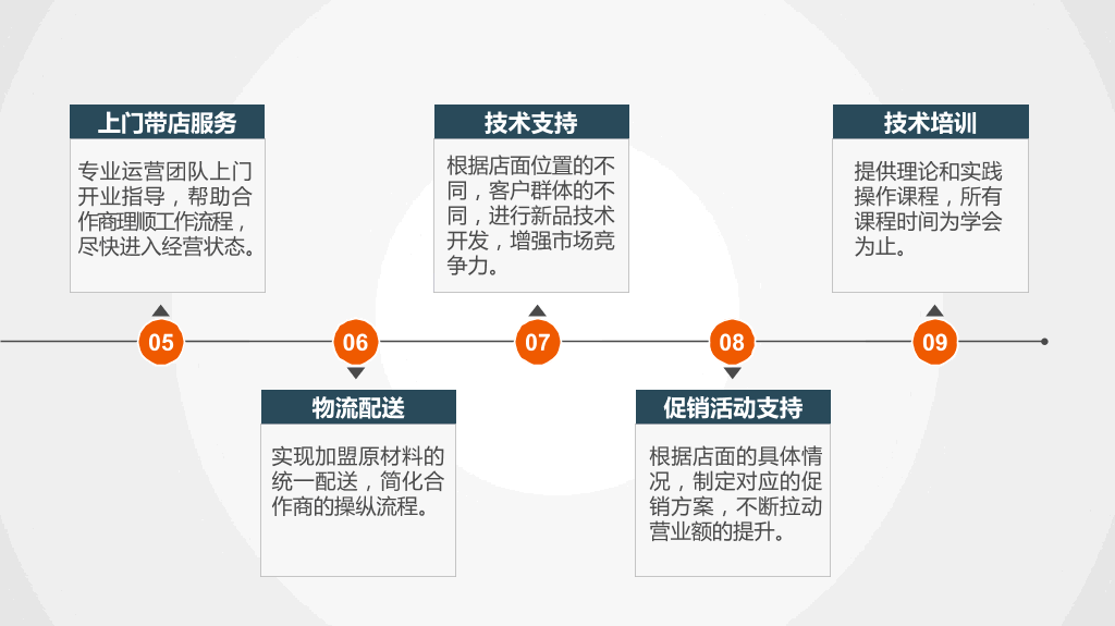 创业项目招商加盟PPT模板-11