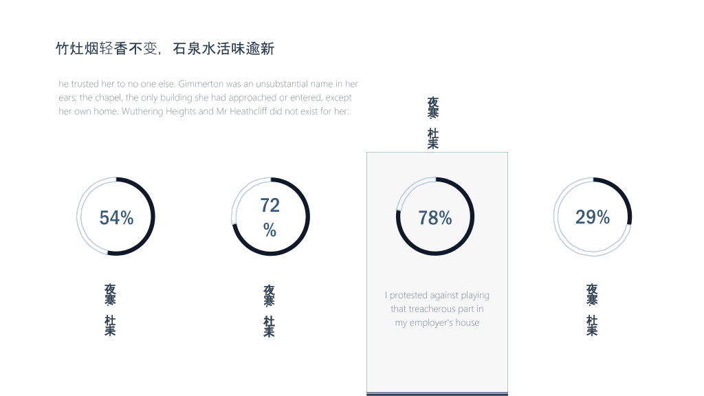 西江月茶词主题PPT模板-7