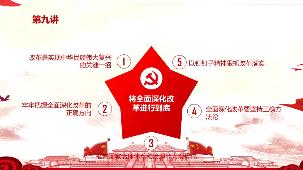 新时代中国特色社会主义思想学习解读PPT模板-11